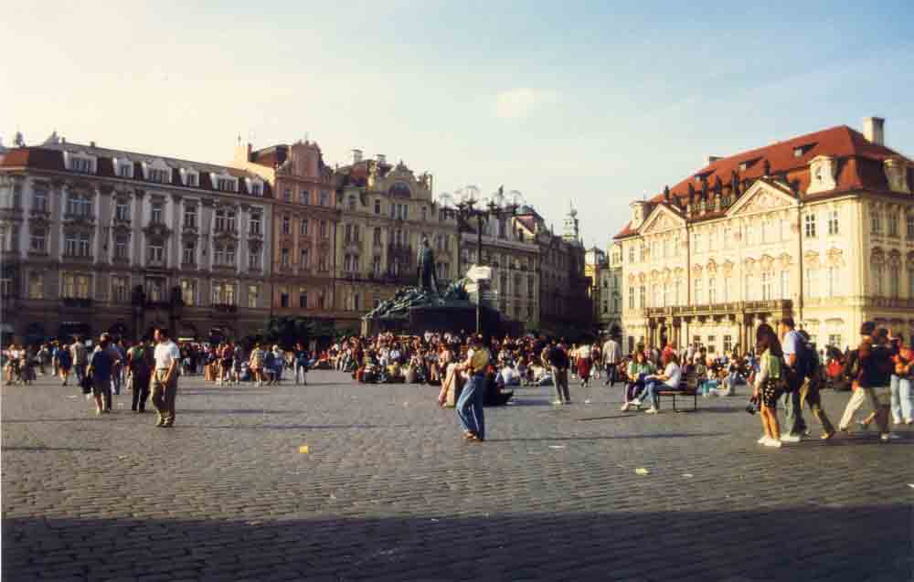 14 - Rep. Checa - Praga, plaza de la ciudad vieja